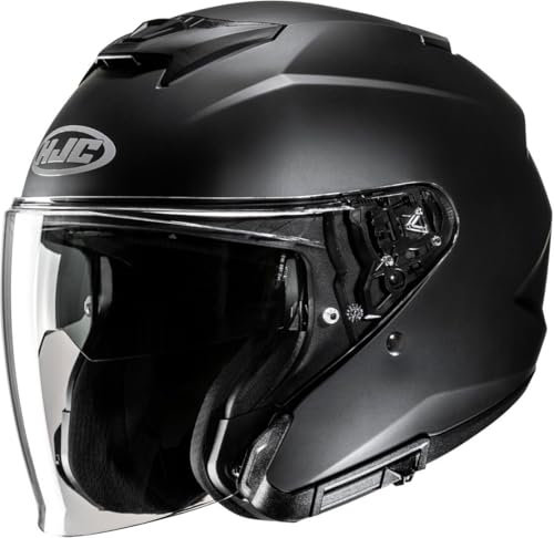 HJC, Casco Moto Jet i31 UNI Semi Flat Black, L