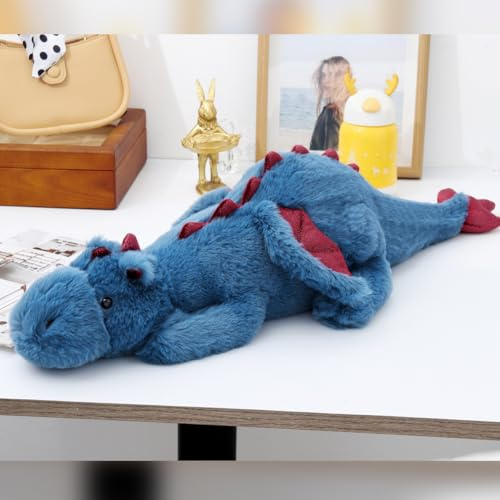 Leahaoe Weighted Animal, giocattolo sensoriale terapeutico per bambini e adulti, 65 cm, 65 cm x 24 cm x 12 cm
