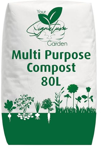 Laeto Multi Purpose Compost 80L - Premium Potting Compost for Healthy Growth Top Grade Potting Soil Peat Free for Flowers, Vegetables & Plants