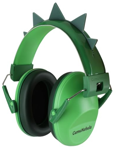 cumunebula Casque Anti Bruit Enfant, Casque Pliable Réglable Confortable, avec Une Atténuation de SNR 28dB, Garcon et Fille Âge 3-16 Years,Casque Anti-Bruit pour L'étude, Feux d’Artifice, Concert