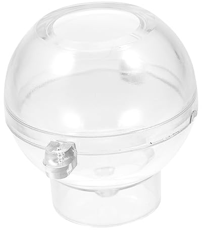 Uonlytech Molde De Vela Esférico Reutilizable De Plástico 5 Cm Para Diy, Molde Redondo Para Manualidades, Adecuado Para Hacer Velas Artesanales, Uso Creativo y Obsequio
