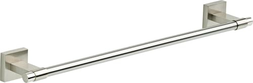 Franklin Brass Towel Rack | 18 Inch Satin Nickel Towel Bar for Bathroom, Kitchen | Maxted Accessories