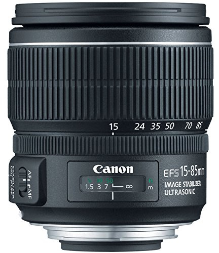 Canon EF-S 15-85mm f/3.5-5.6 IS USM UD Standard Zoom Lens for Canon Digital SLR Cameras (Renewed)