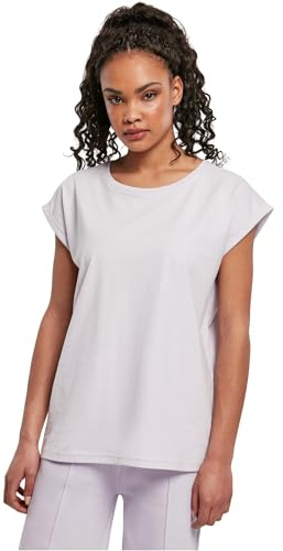Urban Classics Damen T-Shirt Ladies Organic Extended Shoulder Tee softlilac 4XL