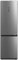 Midea MDRB521MIC02 Kühl-/Gefrierkombination/No Frost/WIFI/Metal Cooling/Touch- Bedienung/LED-Display/Inverter Quattro / 378 Liter, Silber