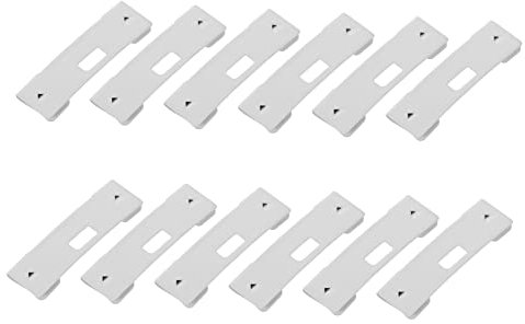 Veemoon Repuestos Clips Reparación Persianas Verticales Ahorro Fácil Instalación Sin Herramientas Adecuado para Lamas Rotas Organizado Caja Práctica