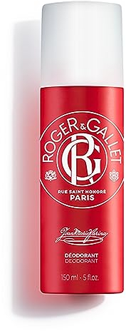 Roger&Gallet - Déodorant Spray Jean Marie Farina 150ml - rafraichissant - naturel - 97% d'ingrédients d'origine naturelle