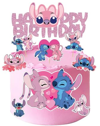 8 Kuchen Dekoration,Cake Decoration,Cupcake Toppers,Cupcake Geburtstag Topper für Junge Mädchen Geburtstag Themen Party