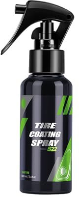 XIAOXIAOYU Spray de revêtement brillant pour pneus, produit d'entretien des pneus, nettoyant, spray et produit d'entretien, entretien des pneus de voiture, produit d'enduit pour une brillance longue