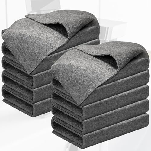 Snarflun 10 Paño de Limpieza Mágico 30x40cm Paños de Microfibra para Limpieza, Universal de Microfibra, Bayeta Cristales y baños, Trapo Mágico para Limpiar Cristales para Ventana, Coche