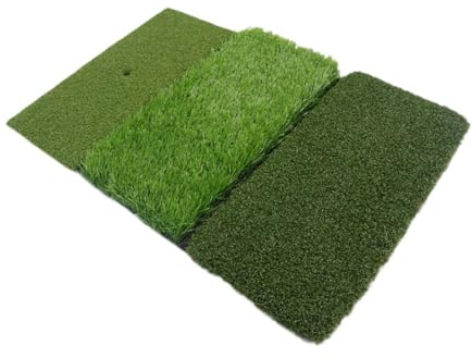 Jiuvaso Tappetino da Golf per esercitarsi, Battuta, Chipping, Putting, Tappeto in Erba Sintetica, Base Antiscivolo per Feste, Patio, Ufficio, Senza Accessori