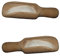 2 Holz- Schaufeln 14 cm für Salz Zucker Mehl aus Buchenholz