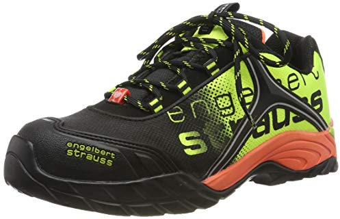 Engelbert Strauss Merak S1 Chaussures de sécurité pour Homme, Jaune avertisseur, Taille 41 UE