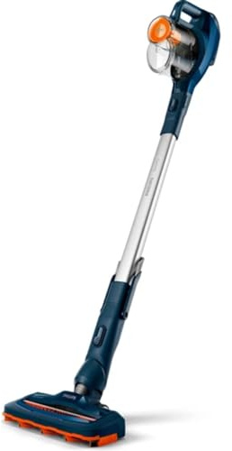 Philips Speedpro FC6724/01 - Escoba Aspiradora Vertical de Mano sin Cable, 2 en 1: Aspirador y Aspirador de Mano, 21,6 V, 40 min autonomía, Succión 180º