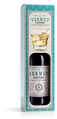 Lustau Vermut White 15% vol. - Geschenkpackung mit Glas - weißer Wermut (1 x 0.75 l)
