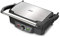SOGO SS-7127 Electric Grill, Sandwich Maker and Panini Grill, with Stone Non-Stick Coating, Opening 180 Degrees, with Temperature Control, 1600 Watt, Metallic Grey and Black
