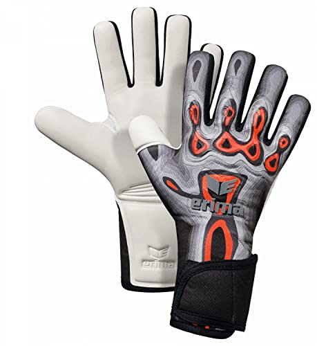 Erima Unisex Erwachsene FleX-Ray Pro Torwarthandschuh, fiery coral/schwarz, 11