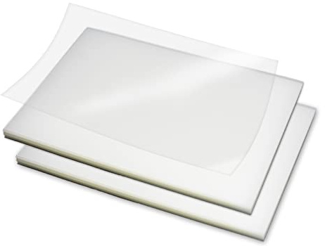 RAYSON Portadas para Encuadernar, 0,2mm, Transparente, A4, 50 Piezas