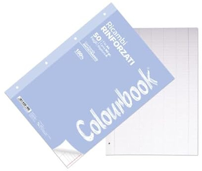 Colourbook Pièces de rechange renforcées Classeurs Anneaux Rigo première et deuxième année