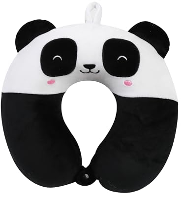 I-TOTAL® - Reisekissen für Nackenstütze, Nackenstützkissen/Kissen Lustiges Reisekissen (PANDASTIC)