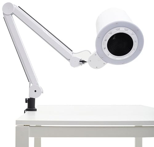 ExoticaBlend Collettore di Polveri per Unghie Professionale per Pedicure e Manicure con Filtro Riutilizzabile, Aspiratore di Polvere per Unghie a Basso Rumore per Qualsiasi Smalto