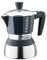 Pedrini MyMoka Induction Espressokocher, Nachtblau, in Farbbox (2 Tassen)