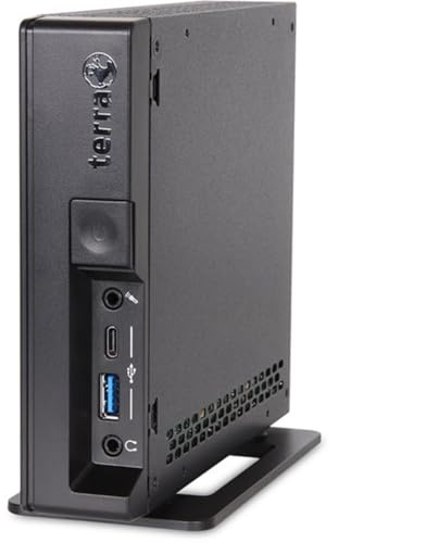Terra PC-Mini 3560 Fanless – Intel Core i3 N305, 8GB RAM, 240GB SSD, Dual Monitor lüfterloser Mini-PC mit COM-Port, 2X DP, 2X LAN, Intel UHD Graphics Xe