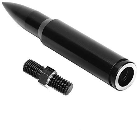 Mingzhe 80 Mm Bilantenn för Bil, Aluminiumlegering, 70 Mm Antenn, Passande för JK & Unlimited 2007-2017 med Slitstyrka och Korrosionsbeständighet