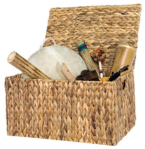 Set Naturgeräusche für 22 Personen Klassenset mit handgefertigten Instrumenten Percussion Klangoliven Klangfrösche Wind Ozean Regen Gewitter Nachahmung Natur Vögel Gezwitscher Kastagnetten Shaker