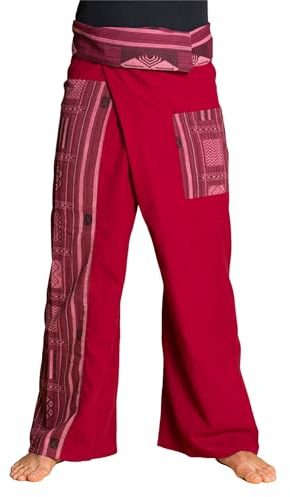 PANASIAM Fisherman Pants Beam, Bordeaux-red, XL