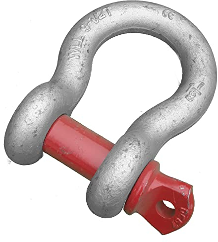 FORANKRA Schäkel 6,5t BW geschweift Hochfeste Schaekel Rundschäkel Verbinder GK8