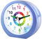 Ayybboo Sveglia Bambini Senza Ticchettio con Snooze e Luce Notturna, Sveglia per bambini Didattica a Batteria per Ragazzi e Ragazze, Sveglia Analogica al Quarzo per Bambini (BluReale)