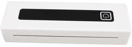 Bärbar Skrivare Trådlös för Resor, 200DPI Upplösning Bluetooth Termisk Skrivare 2000mAh Bläckfri Mobil Skrivarstöd A5 Termiskt Papper