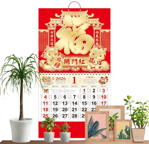 2026 Väggkalender Planerare För Schemahantering
