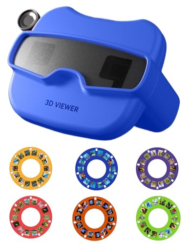 ViewNoculars 3D-tittare för | Pedagogisk utforskare för lärande och upptäckt | Interaktiv leksak med havstema skivor | leksaker