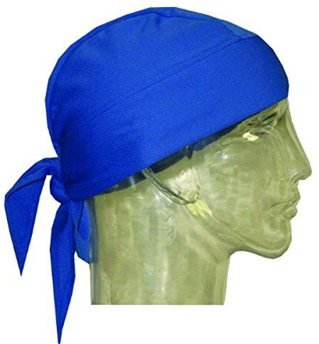 HyperKewl 6536-RB Evaporative Cooling Skull Cap, Blue