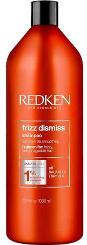 Redken Frizz Dismiss Shampoo – For Frizzy Hair, 33.8 Fl Oz