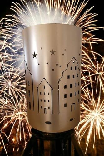 Fuego tonelada/Fuego cesta con diseño horizonte