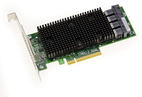 KALEA-INFORMATIQUE Carte contrôleur PCIe 3.1 SAS + SATA + NVMe 12GB 16 Ports internes. Modèle OEM 9400-16i
