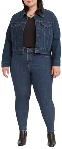 Levi's Plus Size 720 High Rise Super Skinny Vaqueros Tallas Grandes Mujer Echo Stonewash (Azul) 24 Regular