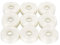 Kaxofang Zahn Seide Zahn Seiden Rolle - 10 Rolls Europe QualittT Zahnseide Eingebauter Spulen Wachs Mint Flavoured Ersatz Flat Draht Zahnseide - Zahnseiden Rollen