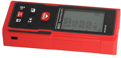 Laseravståndsmätare, 630 Till 670 Nm Handhållen Halkfri Laseravståndsmätare för Fabriker (100 m / 328,1 fot)