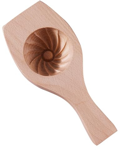 VALINK DIY ångad bullform, månkakform i trä, blomformad kakform, dumpling tillverkare trä ångad bulle form fylld bulle som gör mögel bulle matlagningsverktyg medium bullform