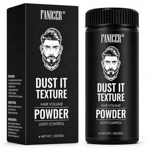 Polvo Texturizante Volumen (1 x 30 g), Polvo de Peinado para Hombres y Mujeres, Aporta Volumen y Cuerpo Instantáneo, Acabado Mate Natural sin Brillo, Fijación Duradera y Sin Residuos
