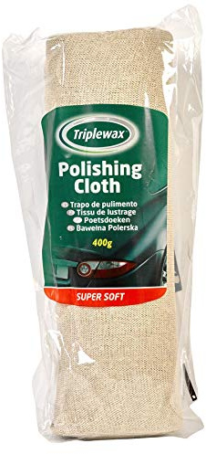 Triplewax Chiffon de Polissage 100% Coton Super Doux, Grand