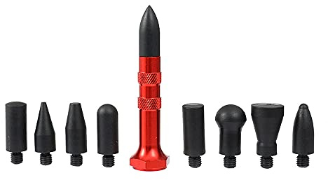 CENPEK Auto Body Tools Paintless Dent Repair Knockdown Metal Tap Down Tools Dent Lifter Dent Fix Tools With 9 Heads