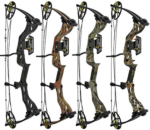 Drake Fossil - 30-70 lbs - Compoundbogen (inkl. Zubehör Kit; Farbe: Forrest Camo)