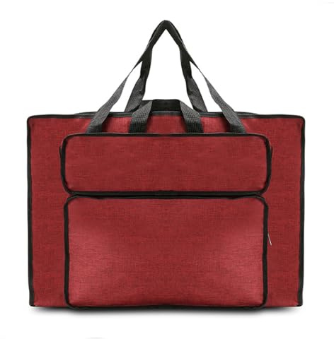 Bocguy Pochette Dessin A3 Pochette Dessin Grand Format Étanche Sac Artiste pour Planche à Dessin, Pochette a Dessin pour Ustensiles Artistiques