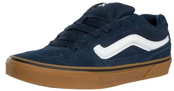 Vans Uomo Scarpe da Ginnastica in Pelle Scamosciata Caldrone, Dress Blue, 42 EU