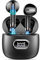 Cuffie Bluetooth, Auricolari Bluetooth 5.4 con 4 Mic, Cuffie Wireless In-ear Bassi Potenti, Ricarica USB-C, Cuffie Senza Fili Cancellazione Rumore, 42H LED Display Cuffiette Sport IP7 Impermeabili